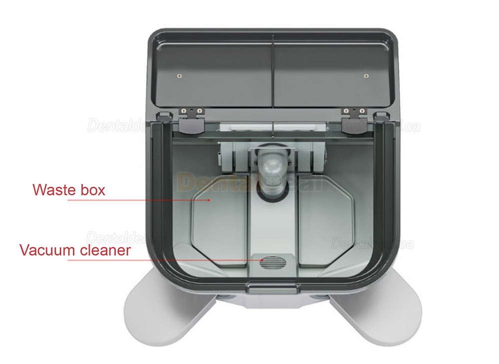 JT-69 Dental Lab Sandblaster Machine Sandblasting Dust-proof Box with LED Light